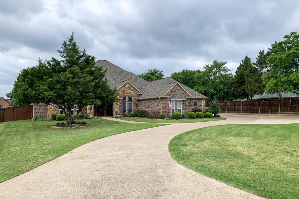 asphalt driveway